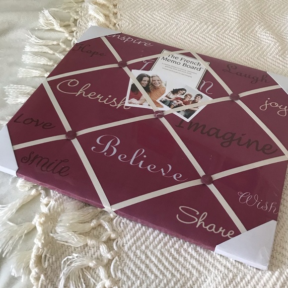 Other - Brand New French Memo Board